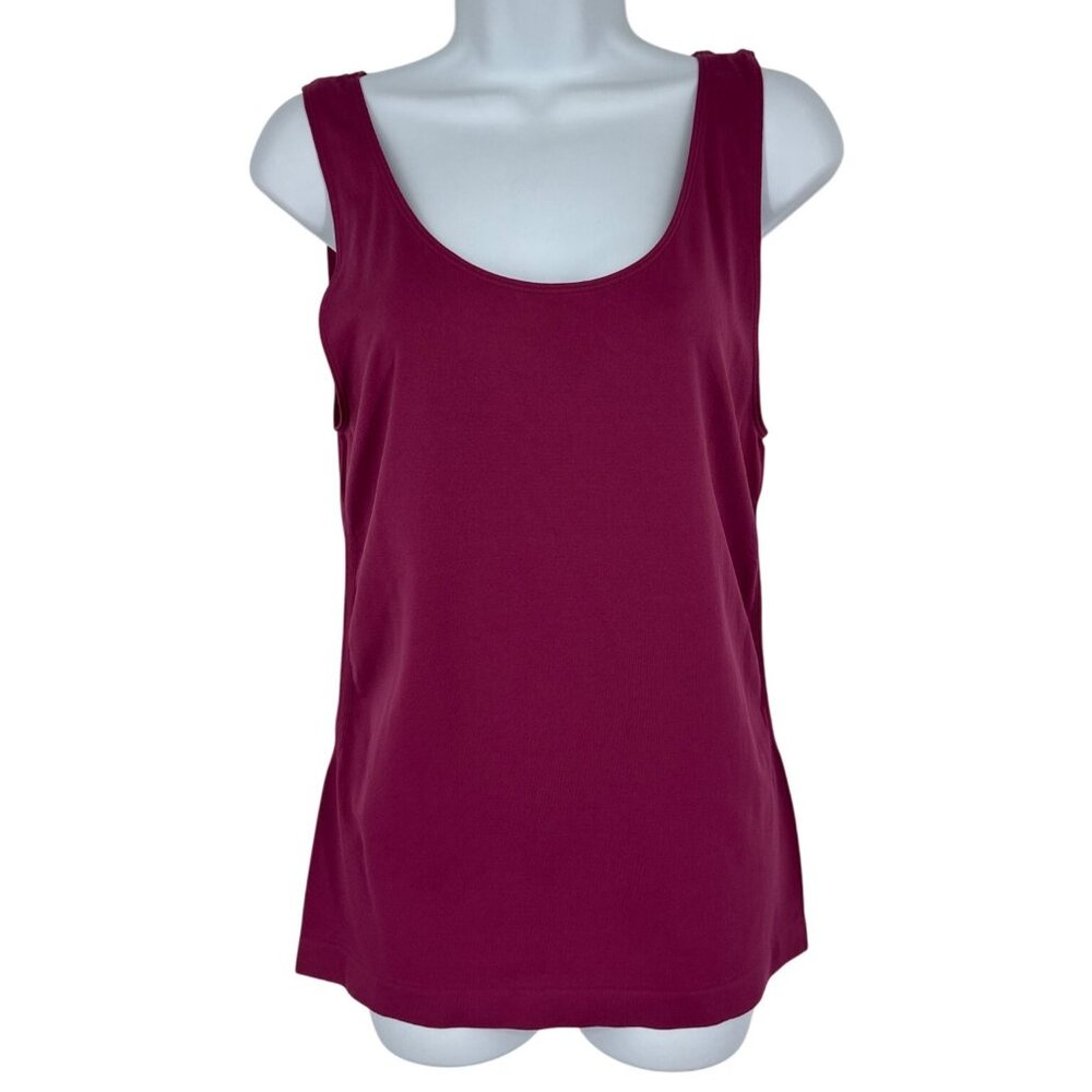 Cato Womens Raspberry Tank Top‎ XL Nylon/Spandex Blend